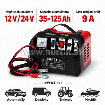 Nabíjač autobatérií BC-15S